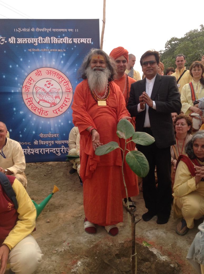 swamiji and organiser mr rakesh shuklaji