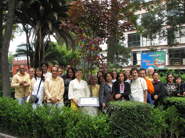 SECOND ANNIVERSARY OF PEACE TREE IN MEXICO