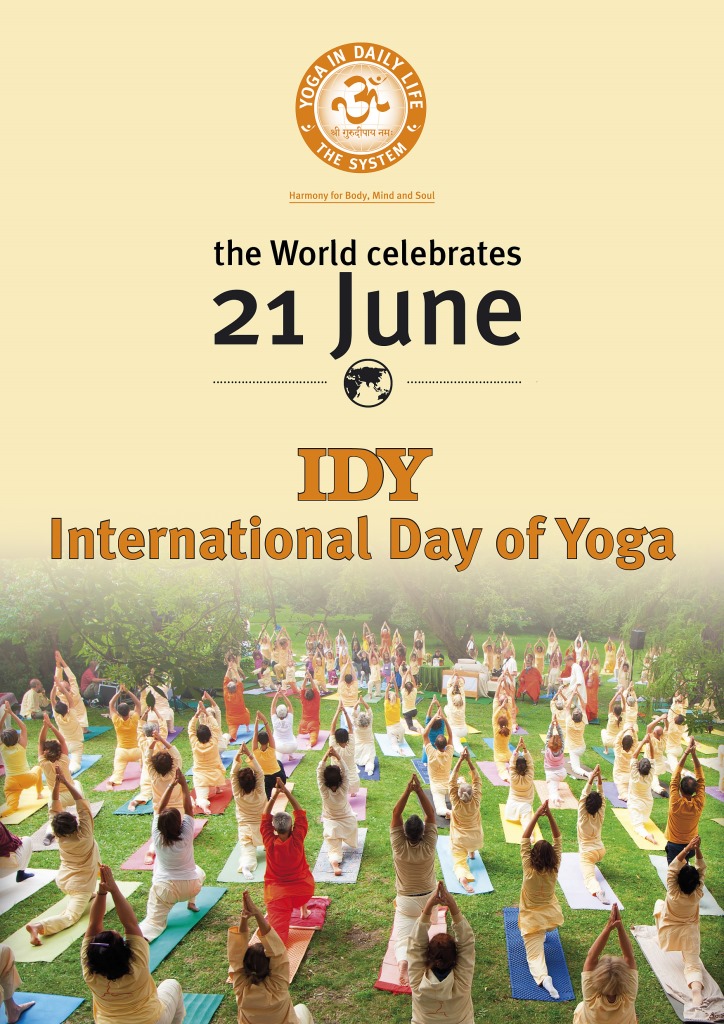 Free Yoga in celebration of #IDY - International Day of Yoga