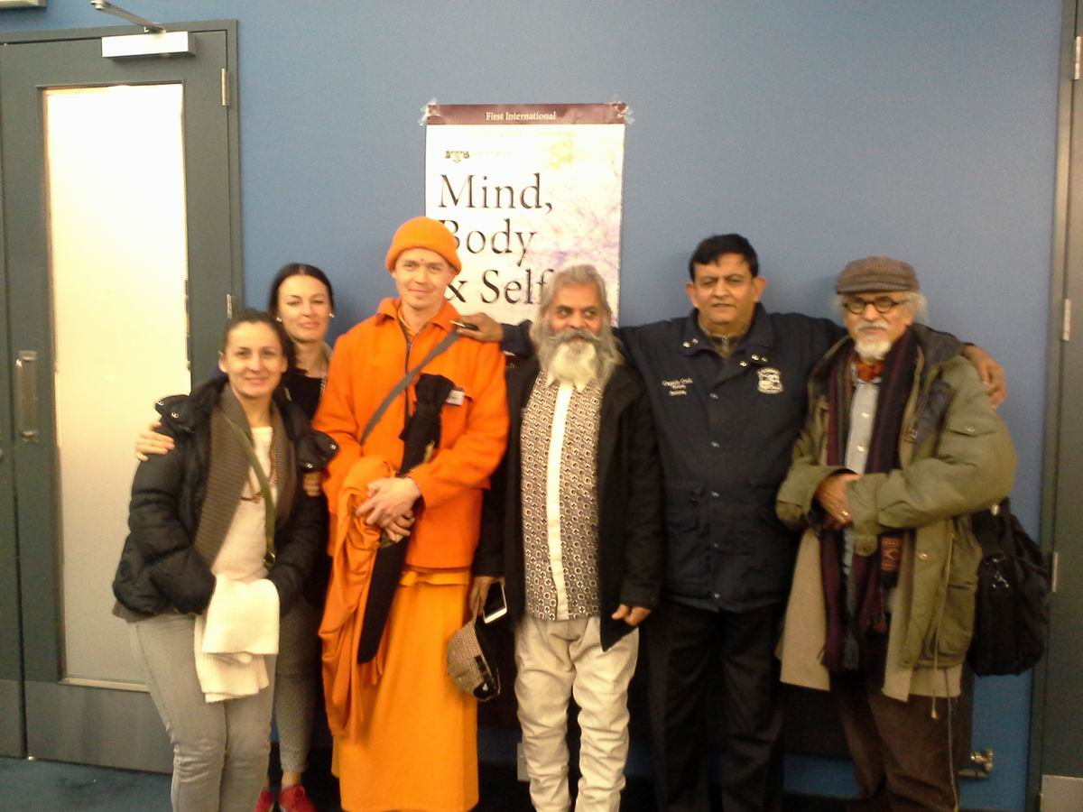 Swami Madhuram participates in "Mind, Body & Self" Conference in Wellington