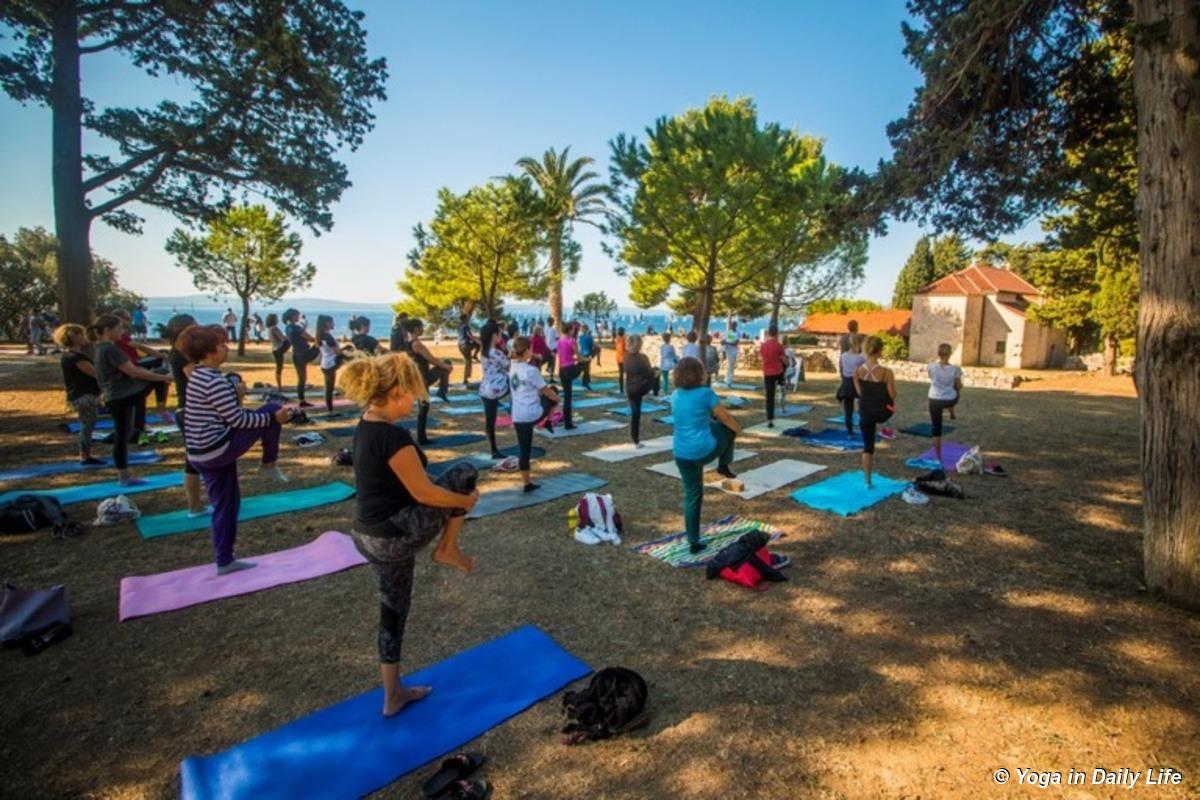 Yoga in Daily Life event: 'Health is My Way' in Split, Croatia