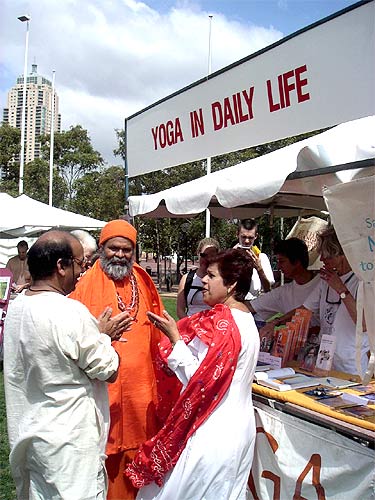 On the Holi festival at Darling Harbour