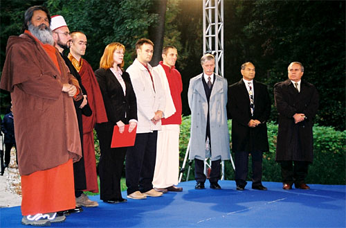 Multi-religious prayer for World Peace in Ljubljana, Slovenia