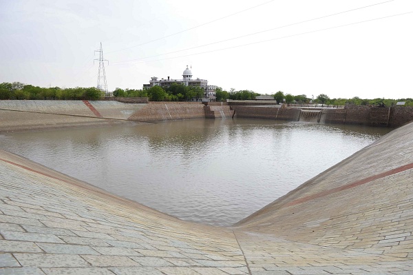 Heavy monsoon rains bring relief to thirsty nature and people in Jadan ashram